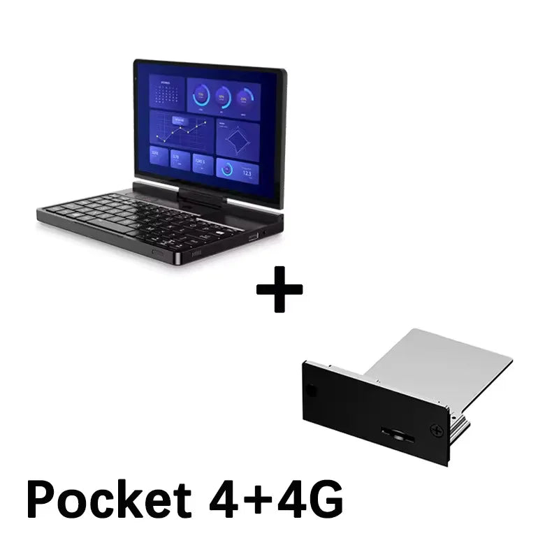 GPD Pocket 4 RAM 16GB 32GB 64G Memory 1TB 2TB SSD Hard Disk  Laptop Notebook Mini PC Portable Gaming Computer