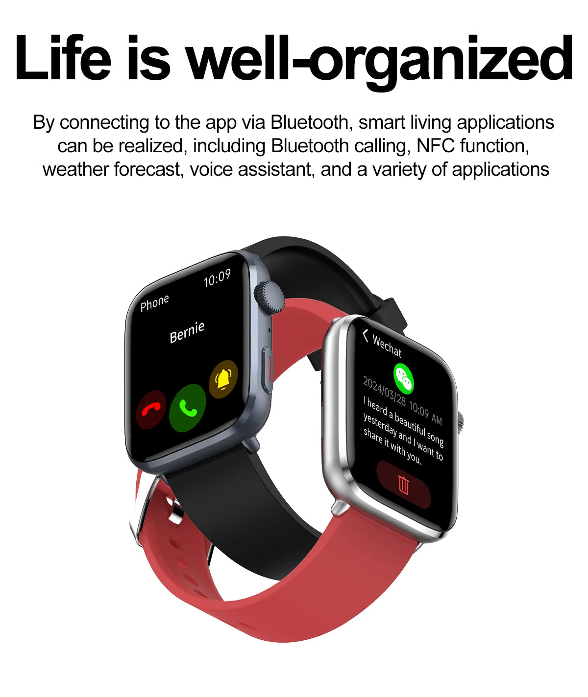 2025 New For Xiaomi Women AI Smart Diagnosis Smart Watch HRV+PPG Blood Pressure Blood oxygen Health monitor IP68 NFC Smartwatchs