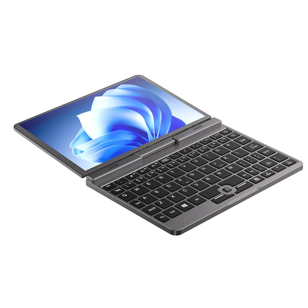 Touch Screen Laptop 8 Inch Mini Notebook Intel N150 Quad Core LPDDR5 12GB 1TB 4800MHz Windows11Pro AX WiFi6 BT5.2 RJ45 LAN