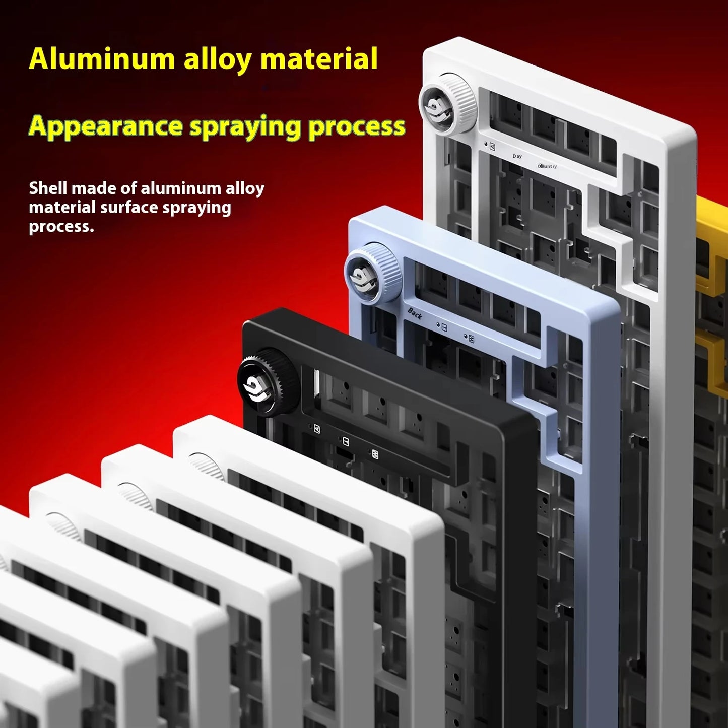 LEOBOG Hi75C Pro Hi75 Sugar65 Custom Mechanical Keyboard Aluminum Kits Hot Swap Wired Gaming Keyboard RGB Gamer Gasket Keyboard