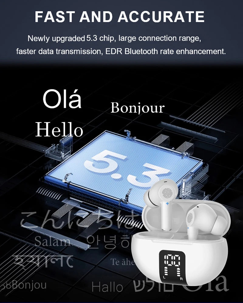 M10 Translation earphones 144 Languages Instant Translated Smart Voice Translator Wireless Bluetooth Travel Translator headset