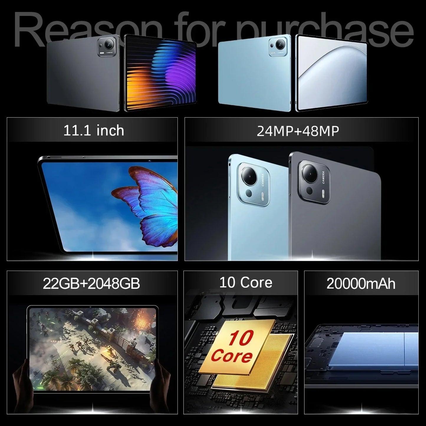 2025 Global Original MI Tablet Pad 7 Ultra 11 inch Android 15 22GB+2TB 20000mAh 5G Dual SIM Card WiFi GPS HD 4K Mi AndroidTablet