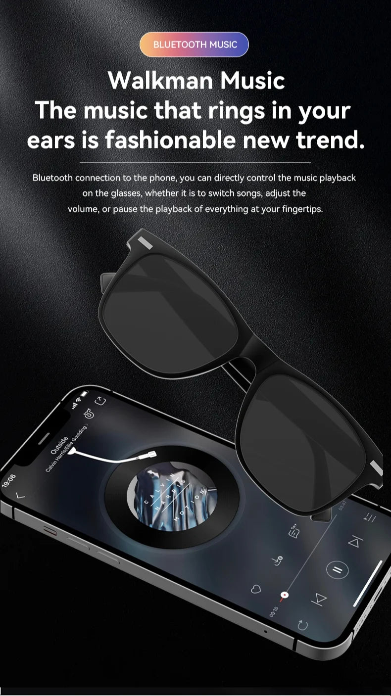 2025 For Ray-Ban Meta Smart Glasses Bluetooth Dual Speaker Daily Commute Travel Sport Waterproof Sunglasses Phonic Smart Glasses