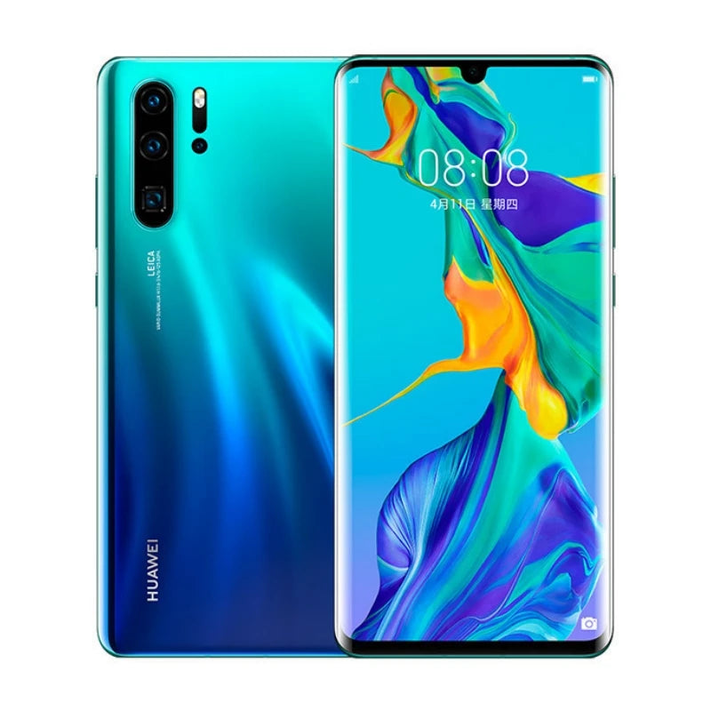 Global HUAWEI P30 Pro Smartphone Android 6.47 inch 8GB+128GB/512GB Cellphones Dual SIM 4200mAh Google Play Store Mobile phones