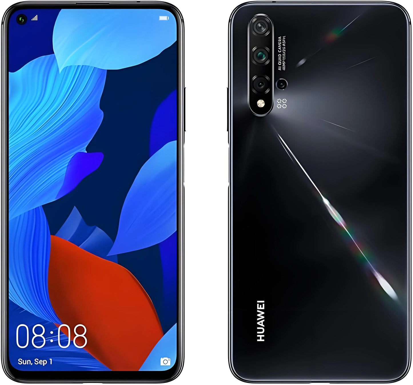 Global Version,HUAWEI-Nova 5T,Smartphone Android,6.26 inch,256GB ROM,Google Play Store,Mobile phones,48MP,4G Network,Cellphones