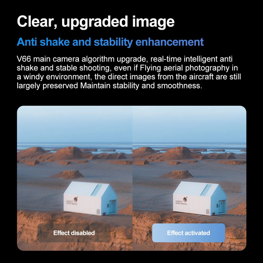 New V66 Mini Drone WIFI FPV Hover 4K Professional HD Camera Pocket Coloful Lights Dron Rc Plane Foldable RC Quadcopter Boy Toys