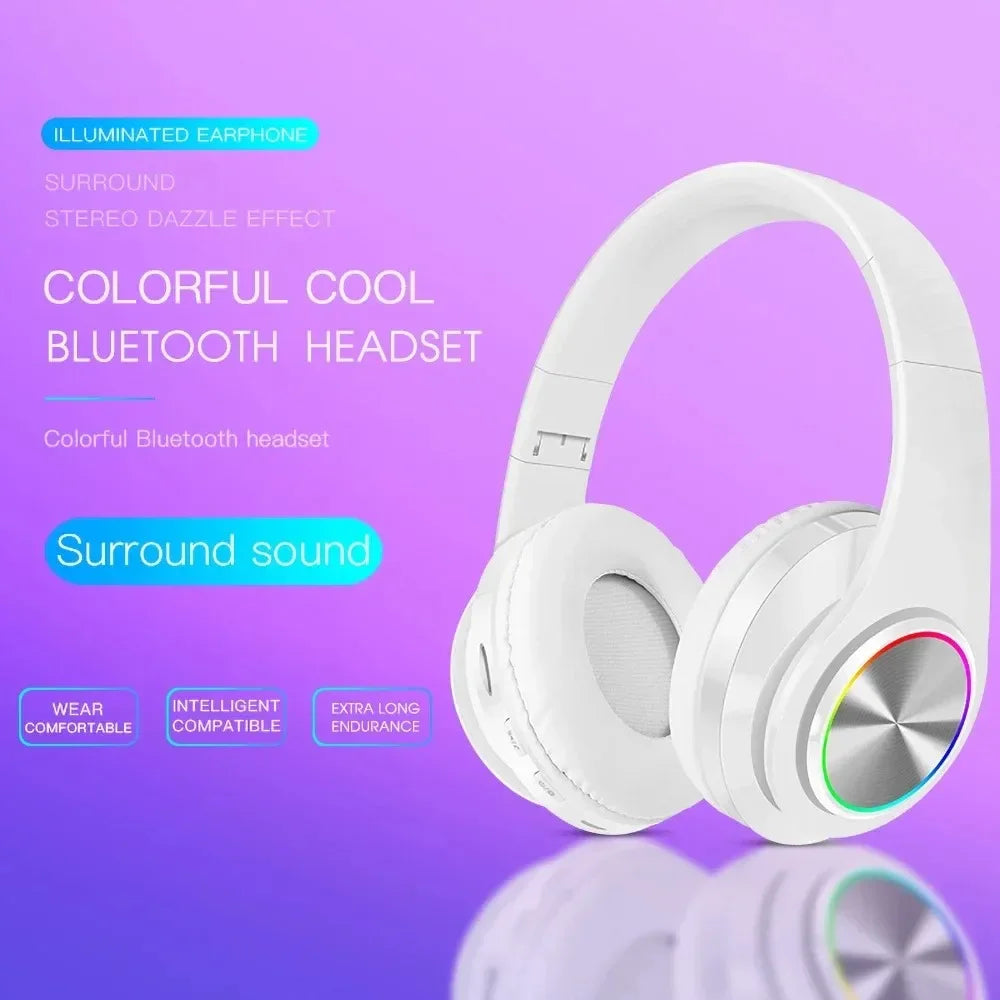 XIAOMI Bluetooth Headset Wireless Headphones Foldable HiFi Stereo Earphone With Mic Support SD Card FM For Xiaomi Iphone
