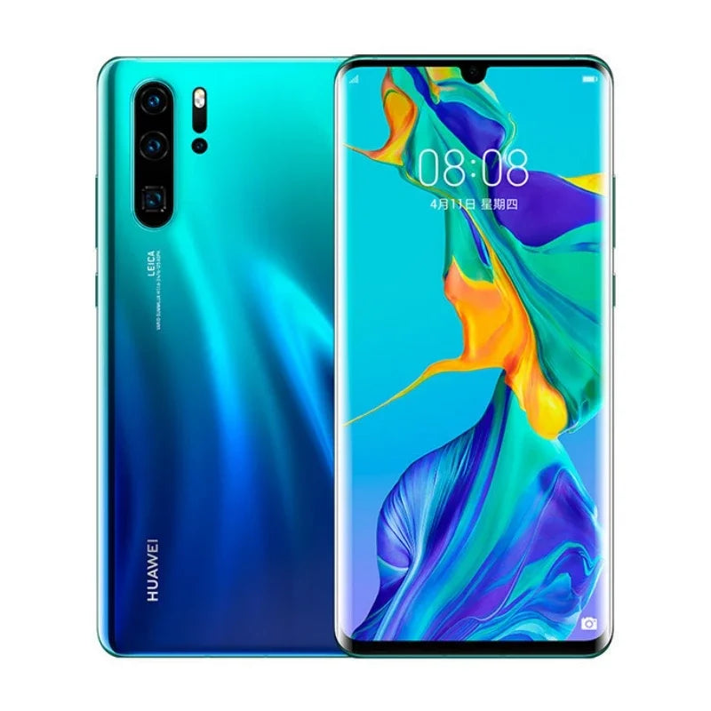 HUAWEI P30 Pro Smartphone Android 4200mAh 8GB RAM 256GB ROM 6.47 Inch Phone FHD+2340x1080 32+40MP GPS 4 5G Network Mobile Phones