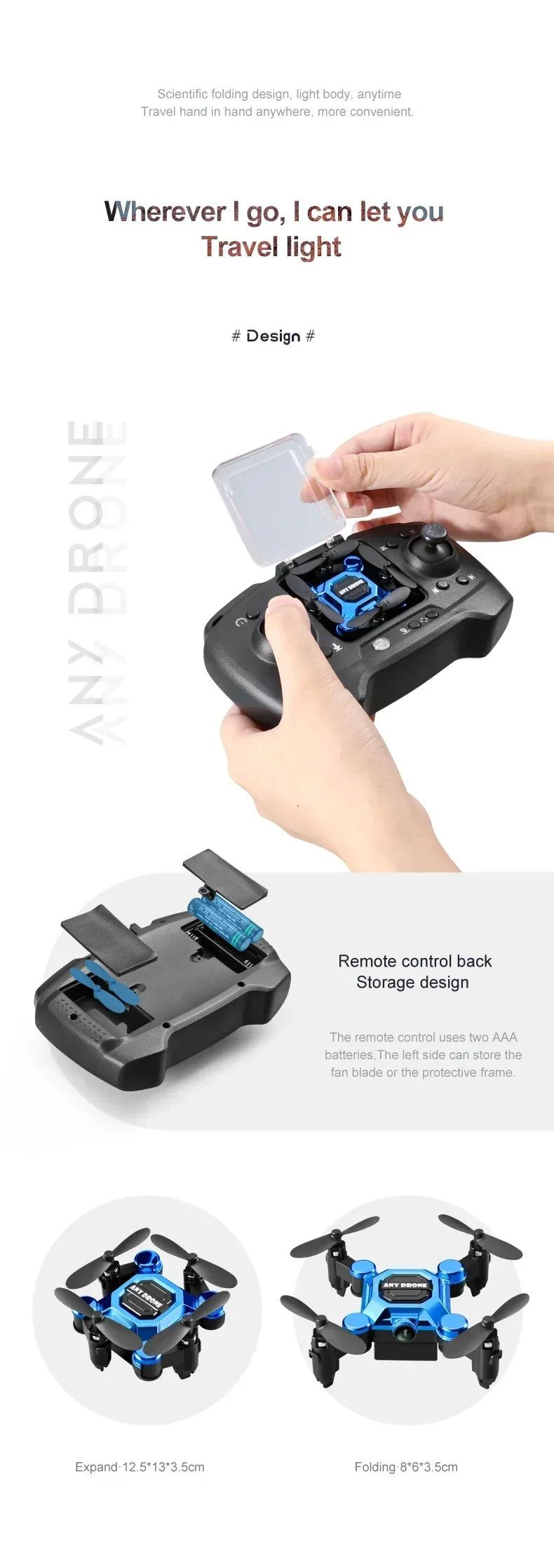 802 Mini Drone 4K 1080P HD Camera WiFi Fpv Air Pressure Altitude Hold Professional Foldable Quadcopter RC Drone Kid Toys GIft