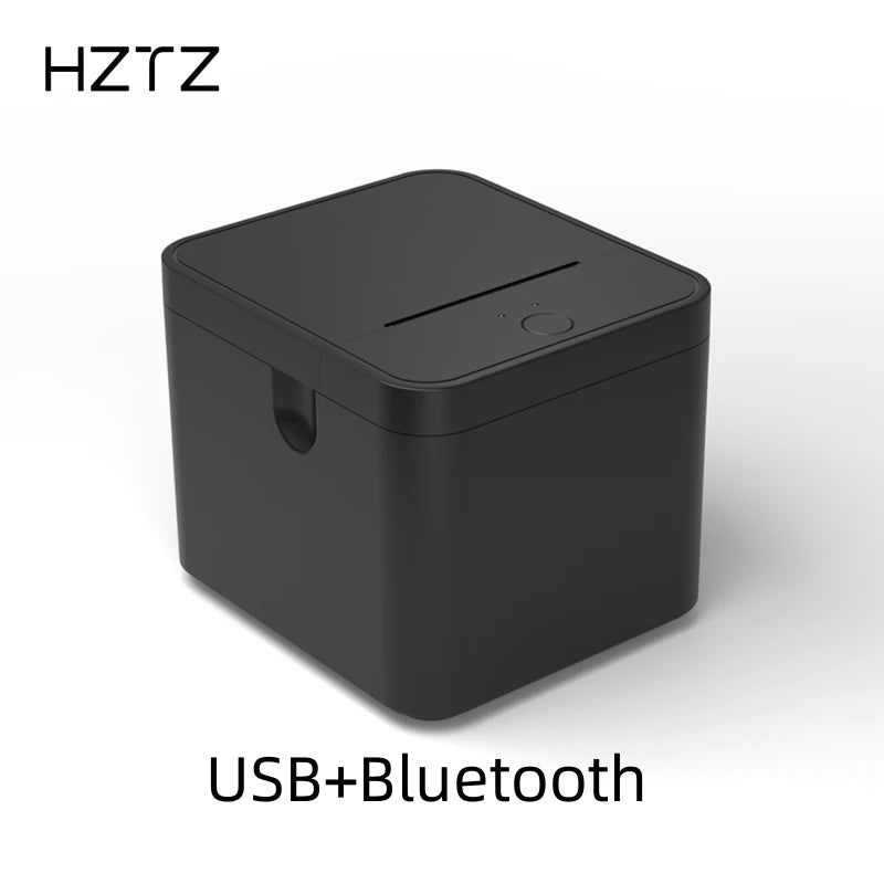 HZTZ 58mm Thermal Receipt Printer for Android iOS Windows system can be connected to cash registers Suitable for catering, super
