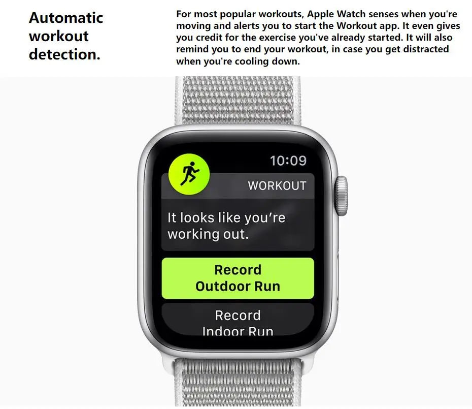 100% Original Apple Watch Series 4 Smartwatch 40MM/44MM GPS Aluminum with Sport Band