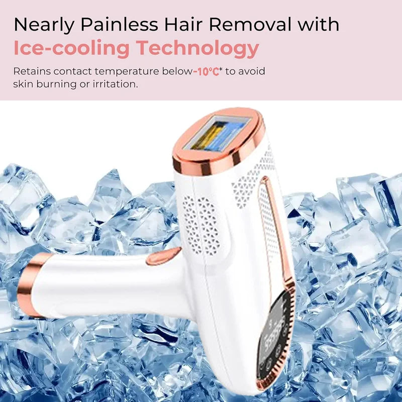 999999 Flashes 3-in-1 IPL Laser Epilator for Women Home Use Devices Electric Hair Removal Painless Machine Bikini Dropshipping