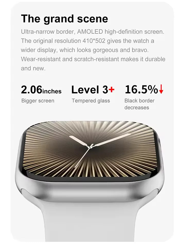New 2025 Original For Apple Watch 10 Smart Watch Men Body Temperature Bluetooth Call NFC GPS Sports Women SmartWatch for Apple