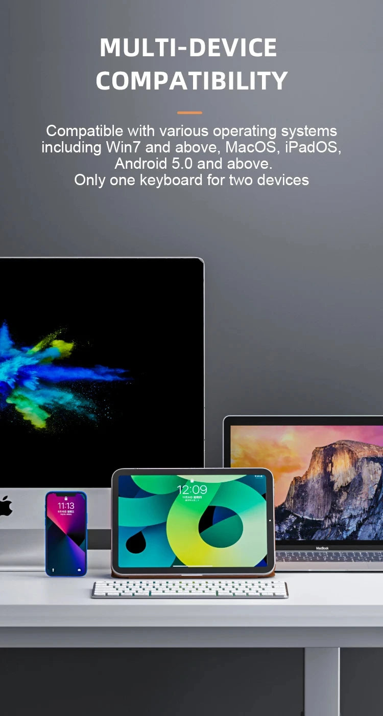 78key wireless Bluetooth Magic keyboard Office portable lightweight long life for mac/ tablet /windows