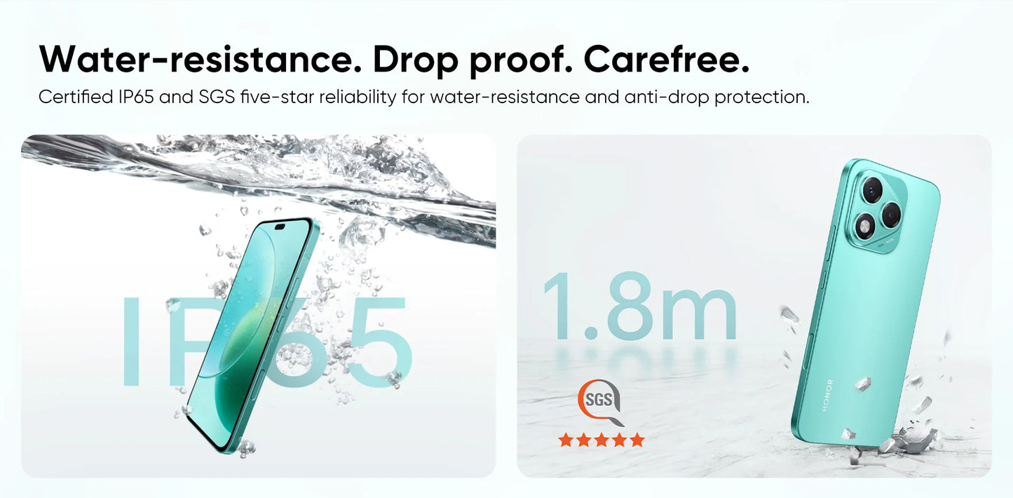 HONOR 400 Lite Global Version 5G Smartphone Dimensity 7025-Ultra 6.7" 120Hz AMOLED Screen 108MP Camera 5230mAh 35W SuperCharge