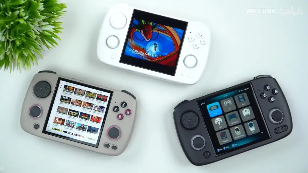 ANBERNIC RG CubeXX Handheld Game Console 3.95" IPS HD Screen Linux WIFI Bluetooth 256G PSP RG Cube XX Retro Video Gaming Console
