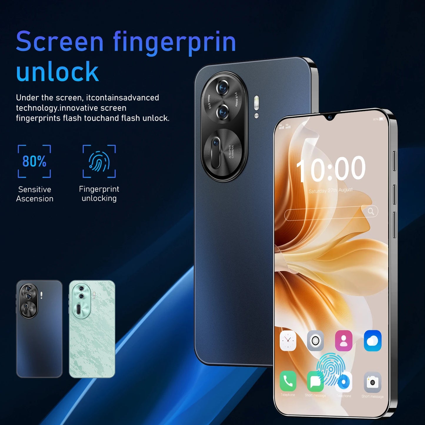 2025 New Reno11 Pro HOT Pad Original Tablet 6.8 inch Android 14 Global Edition 10 Core 16GB+1TB 6800mAh 5G Dual SIM WIFI