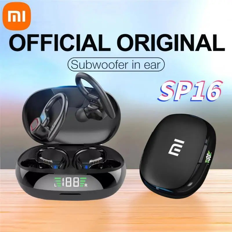 Xiaomi Mijia Wireless Bluetooth Headphones Outdoor Sport Headset 5.0 With Charging Bin Display Touch Control Earbuds Original