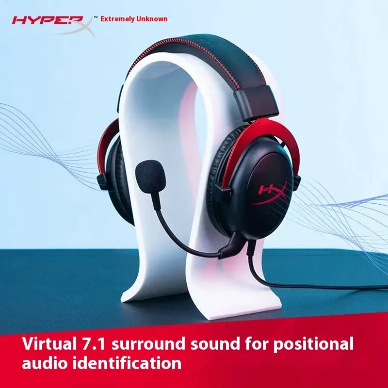 HyperX Cloud 2 II Gaming Headset Hi-Fi 7.1 Surround Sound Detachable 8 Microphone With USB sound card