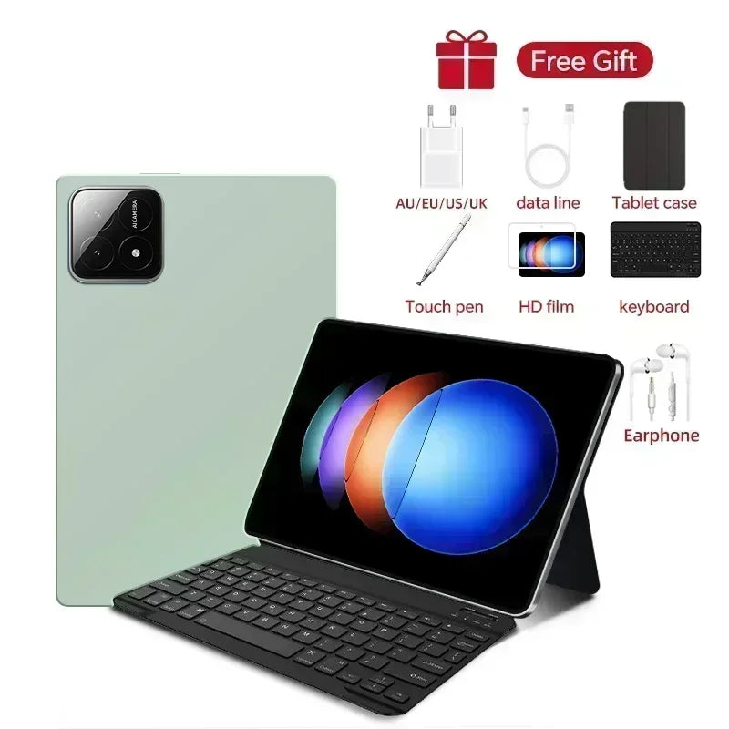 2025 Pad 7 Pro Global 11 inch tablet Android 14 16GB 1TB Snapdragon 8 Gen2 4K HD 5G WIFI Bluetooth WPS 20000mAh tablets Tab PC