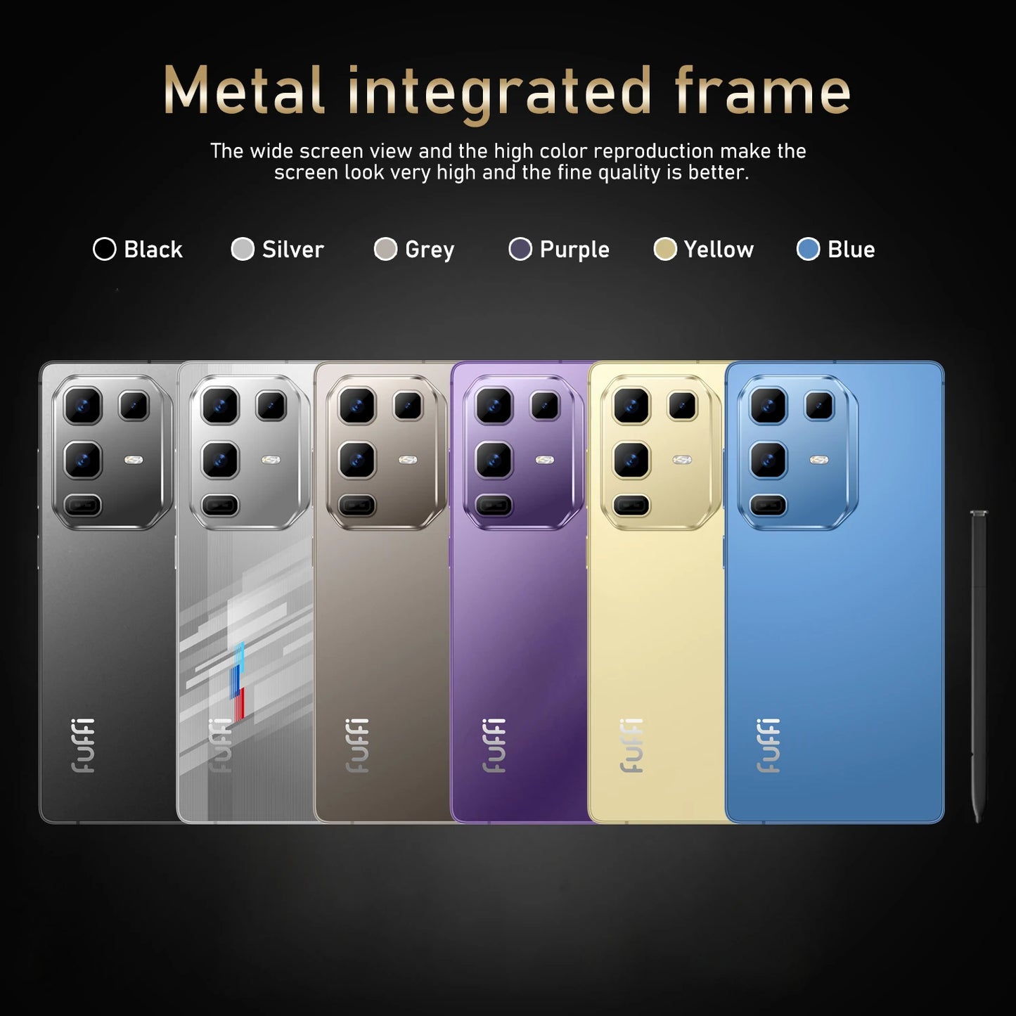 Global Vision S25 Ultra Smartphone Android 4100mAh 8GB RAM 256G ROM 6.8 Inch Phone 720x1600HD 16+32MP 4G 5G Network Mobile Phone