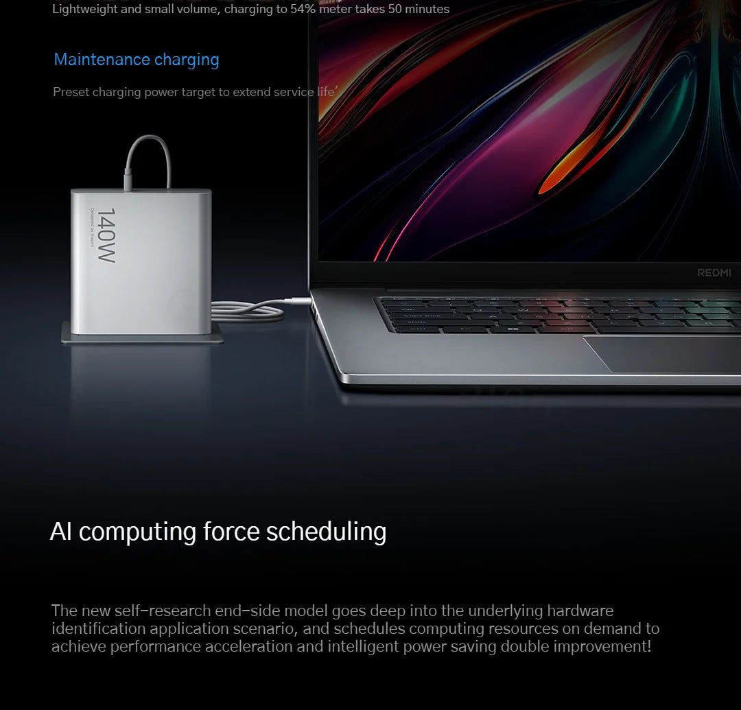 2025 Xiaomi Redmi Book Pro 16 Laptop Intel Core Ultra 7 255H/Ultra 5 225H 32G DDR5+ 1T SSD 3.1K 165Hz Office Ultrabook Notebook