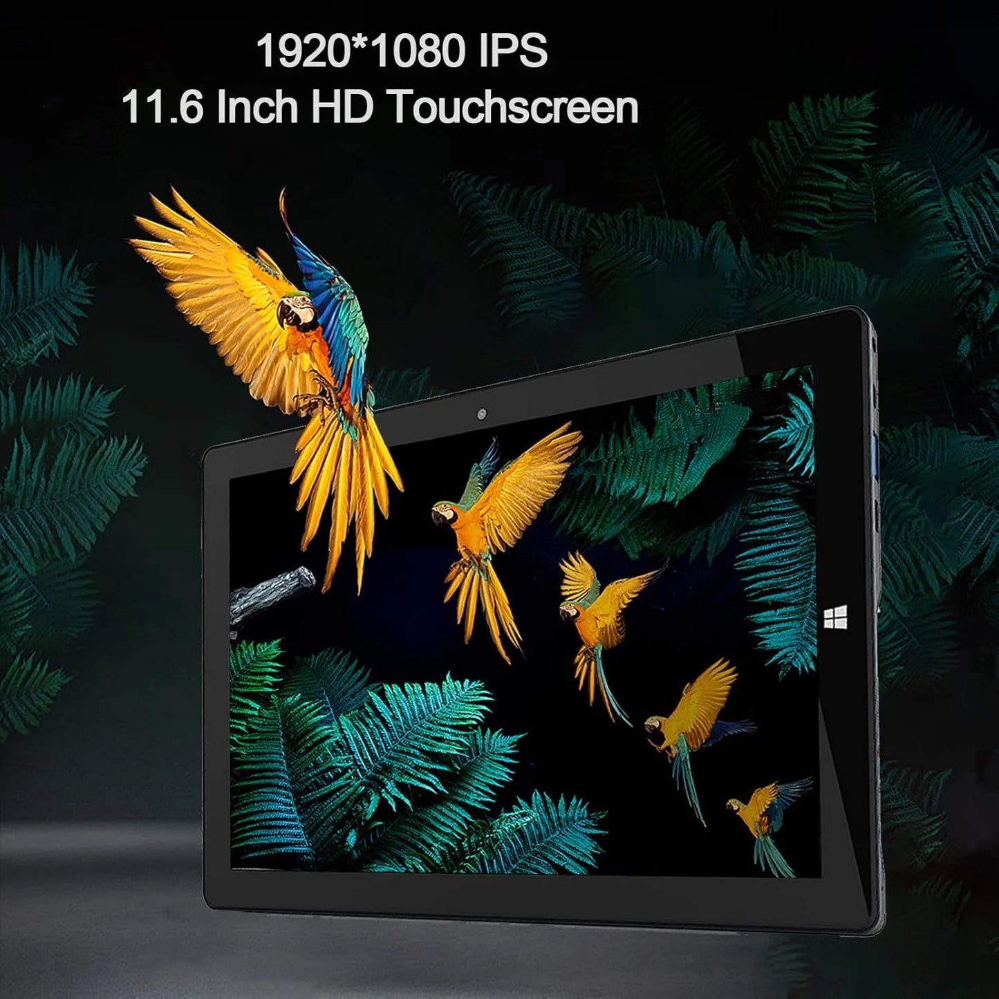 8GB RAM 512GB ROM 11.6 INCH PAD1162 Tablet PC 64 Bit Windows 11 Home N4100 CPU 1920 x 1080 IPS Screen WIFI