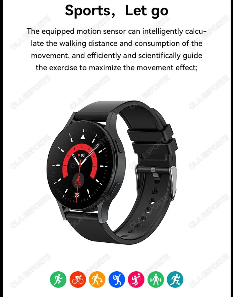 2025 New Bluetooth Call Smart Watch 6 Pro Heart Rate Custom Dials Sport Men Woman smarthwhatch Health Monitor Smartwatch For Man