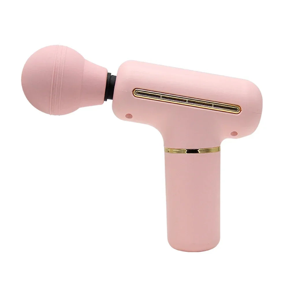 Electric Portable Body Shaping Massage Gun Deep Tissue Muscle Massager Muscle Relaxation Body Back Relaxation Fitness Slimming