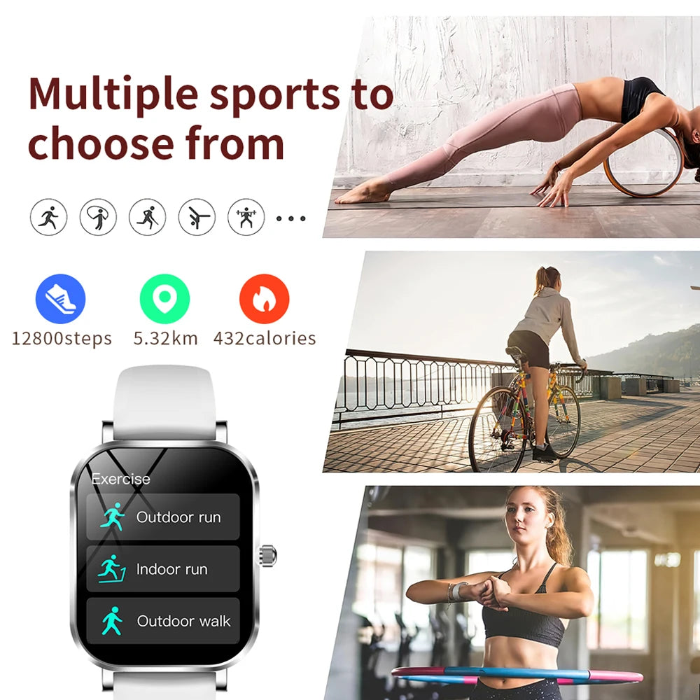 Xiaomi Fashion Women Smartwatch AMOLED HD Screen Heart Rate Blood Oxygen Monitoring BT Call Sports Smartwatch Woman