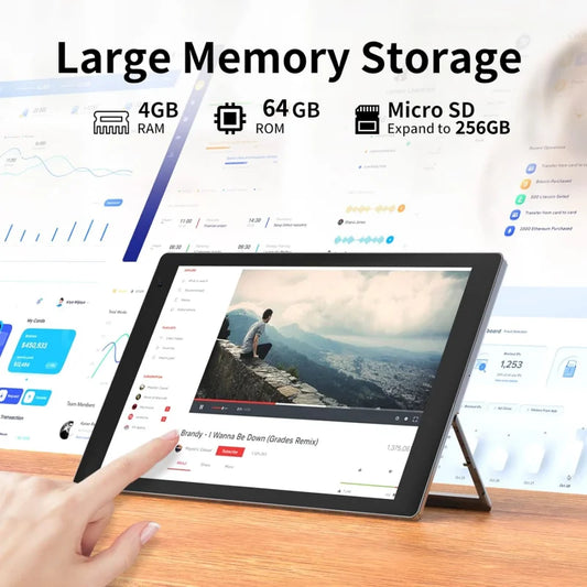 8GB RAM 512GB ROM 11.6 INCH PAD1162 Tablet PC 64 Bit Windows 11 Home N4100 CPU 1920 x 1080 IPS Screen WIFI