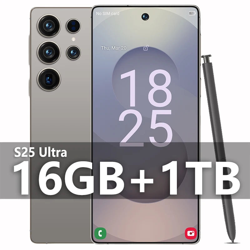 2025 Original S25 ultra Pad Tablet PC 7.3 inch HD 4K Android 13 22GB+2TB 8000mAh Battery 4G 5G Dual Sim Card GPS Google Tab