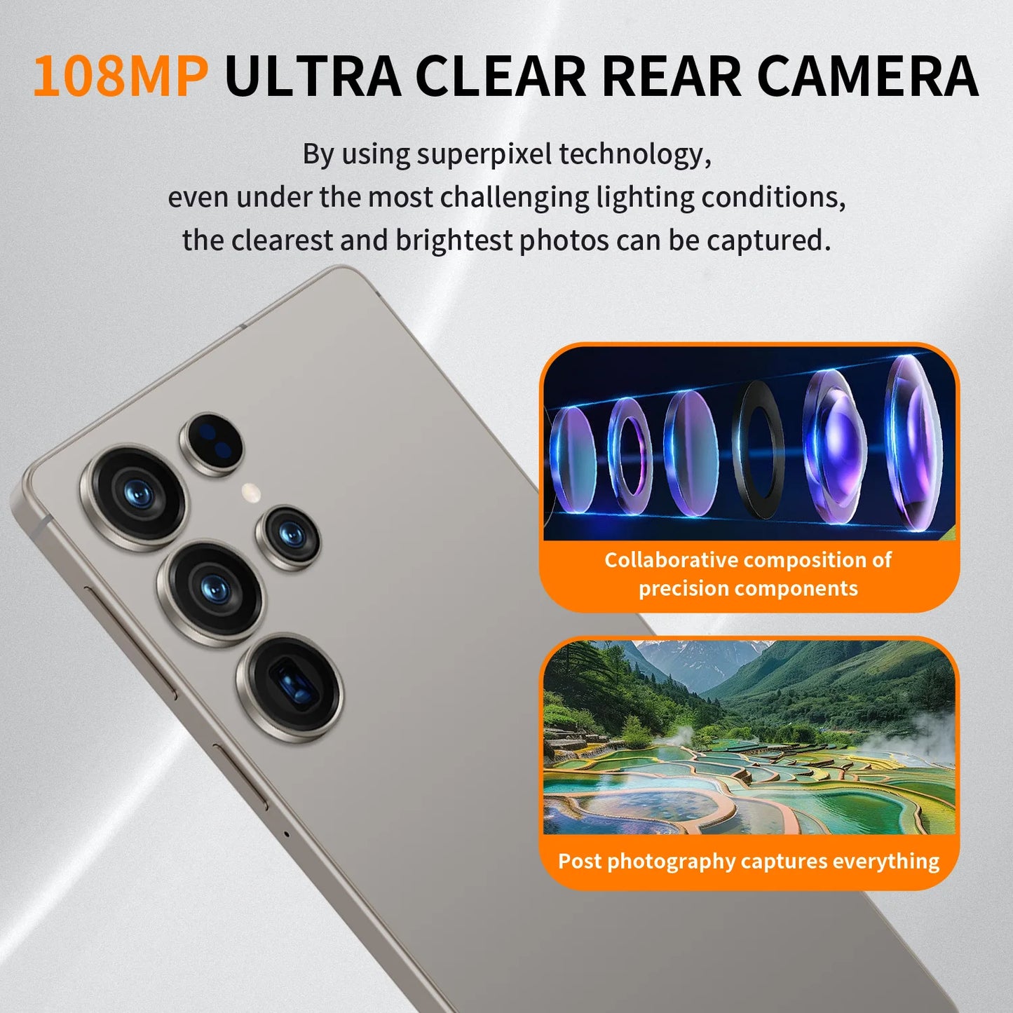 2025 Original S25 ultra Pad Tablet PC 7.3 inch HD 4K Android 13 22GB+2TB 8000mAh Battery 4G 5G Dual Sim Card GPS Google Tab