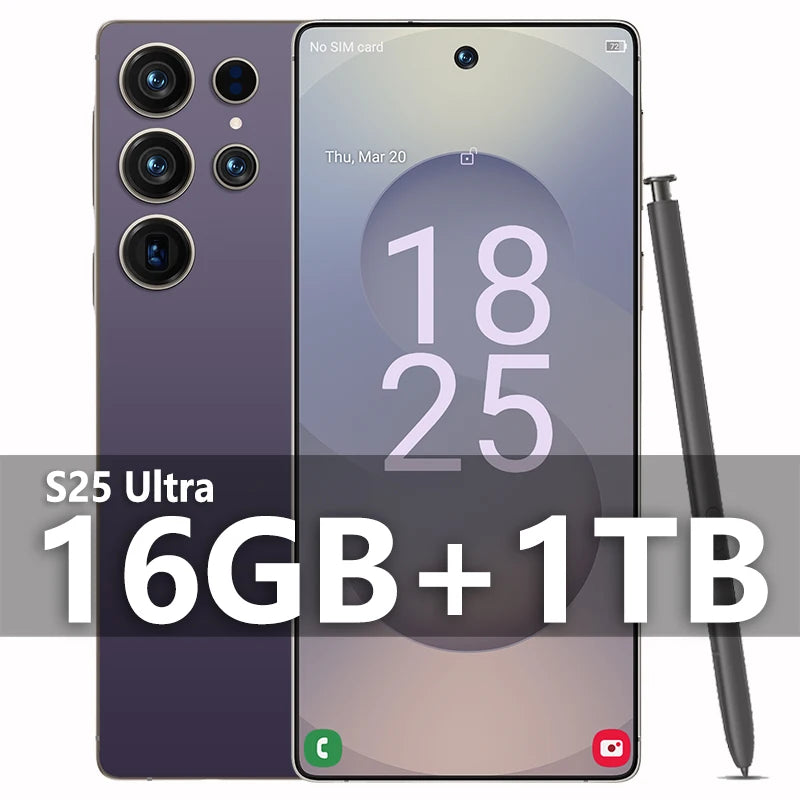 2025 Original S25 ultra Pad Tablet PC 7.3 inch HD 4K Android 13 22GB+2TB 8000mAh Battery 4G 5G Dual Sim Card GPS Google Tab