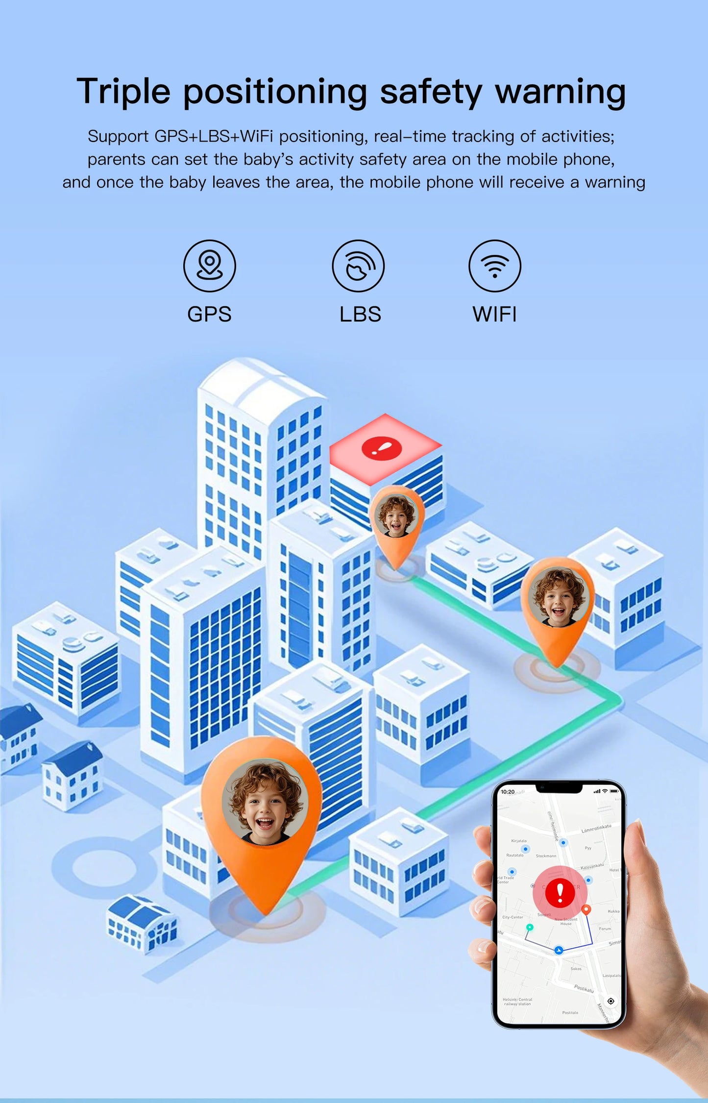 New Blackview Z30 Kids Smart Watch 4G Call Phone Watch, Waterproof Children Monitor Tracker, SOS Child Sports Digital Watches