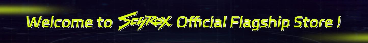 SCYROX V6 Gaming Mouse, Pixart 3950, Omoron Switches, Web Based Software, 8K Dongle Included