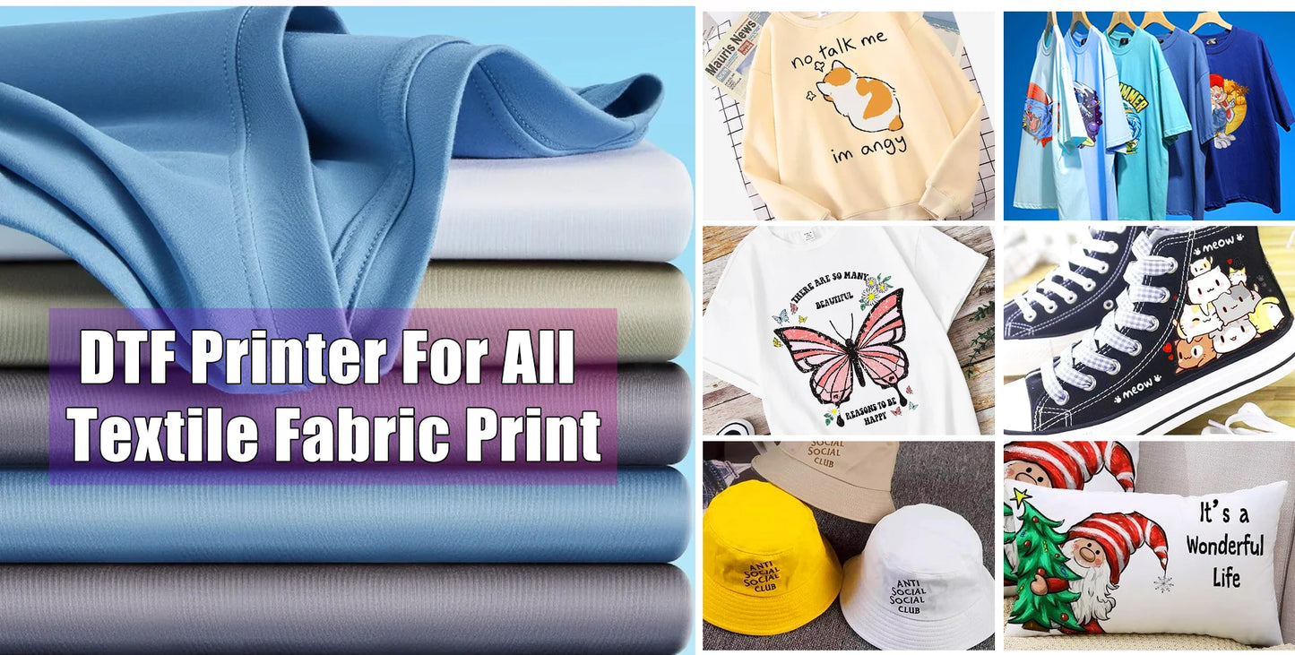 A4 DTF Printer For Epson L805 DTF Printer  Directly to Film Transfer Printer tshirt Printing Machine For Fabric Impresora dtf a4