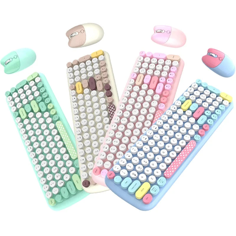 Mofii Wireless Keyboard And Mouse For PC 2.4Ghz Multi Device Keyboard Mouse Comb For Notebook Laptop Computer Keyboard Set