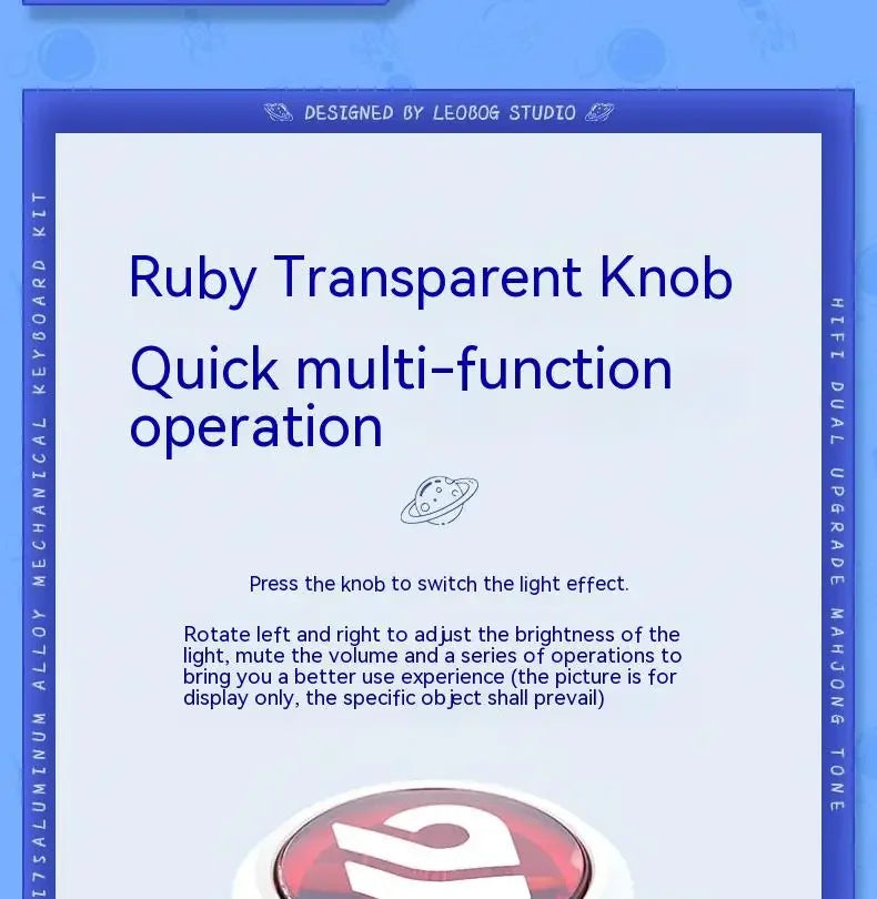 LEOBOG Hi75C Pro Hi75 Sugar65 Custom Mechanical Keyboard Aluminum Kits Hot Swap Wired Gaming Keyboard RGB Gamer Gasket Keyboard