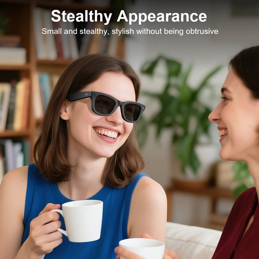 HIBloks For Ray-Ban Meta Wayfarer RW4008/RW4006 Skyler Headliner Smart Glasses Record Video Shading Sticker Glasses Accessories