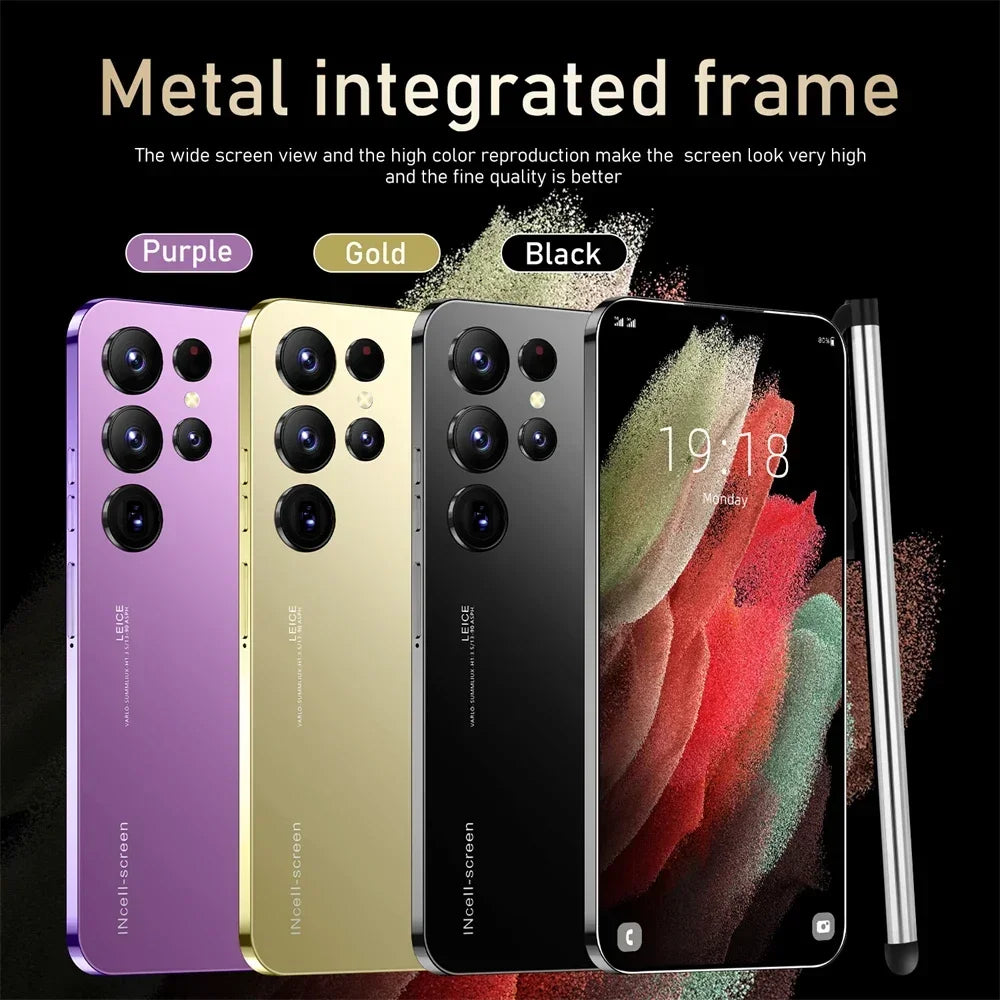 HOT 2025 new S26 Ultra original intelligent 4G 5G dual card dual standby Android 14 system global version 108MP 8000mAh battery