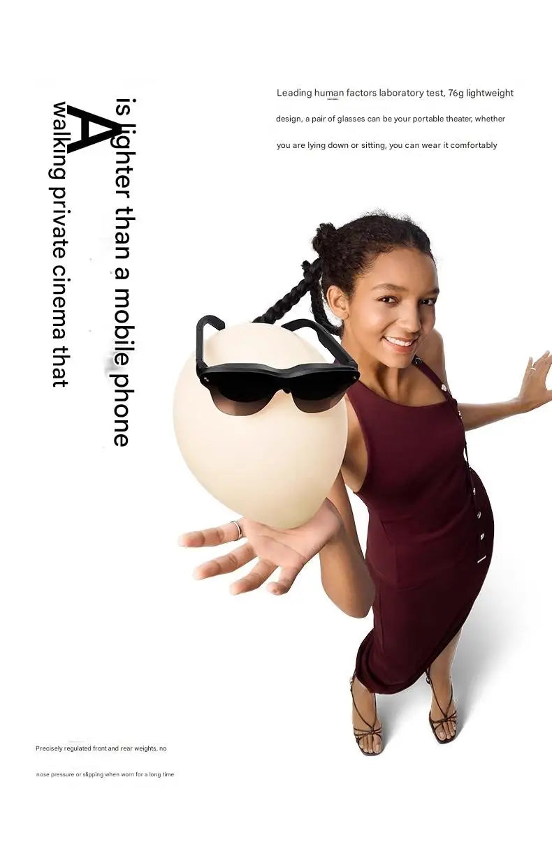 Rayneo Air3s Pro AR Smart Glasses 1200nits 135inches HD Screen 3840 Hz PWM 3D Glasses For Xbox PS5 Switch