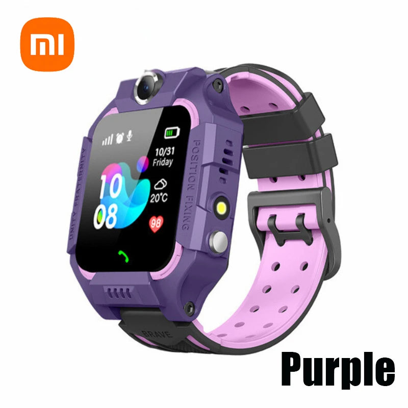 Xiaomi Kids Smart Watch 4G SOS GPS Location Sim Card Call Smart Watch Camera Waterproof Watch Gift For Ios Android Children Gift