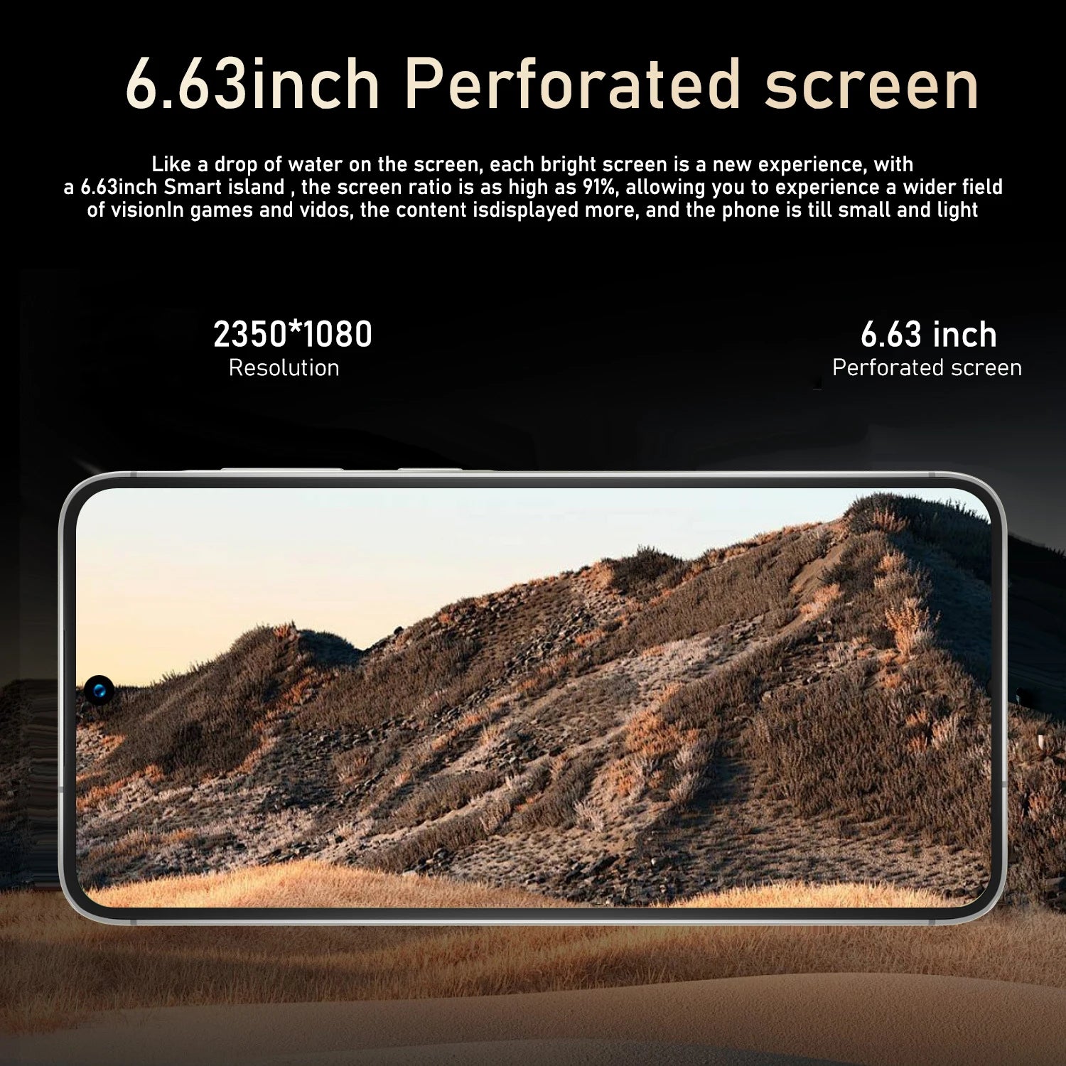 Global Version A56 Smartphone Android,6.8 inch,12GB RAM,512GB ROM,Dual SIM,Mobile phone,Google Play Store,16+32MP,6800mAh