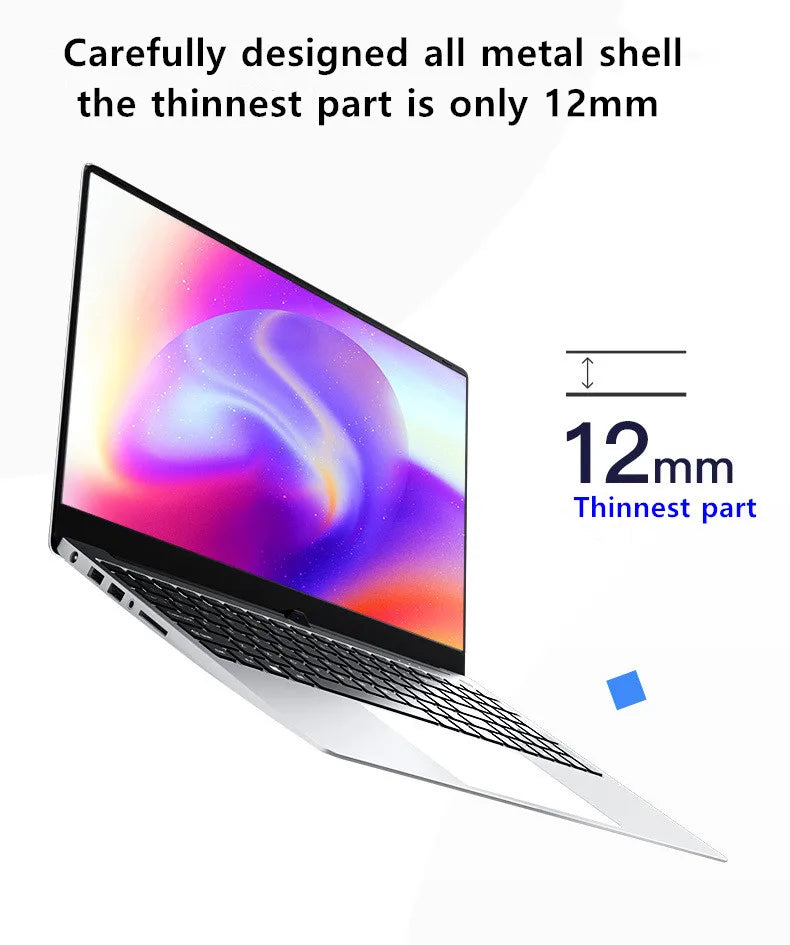 15.6 Inch Notebook Intel Core i9 10880H i7 1165G7 Ultrabook Max 32GB RAM 2TB SSD Gaming Laptops With Backlit Keyboard IPS Screen