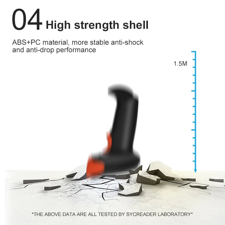 portable scanner barcode scanner 1D 2D QR 2.4G Bluetooth Wireless scanner documents negative scanner barcode BOLAND scanner