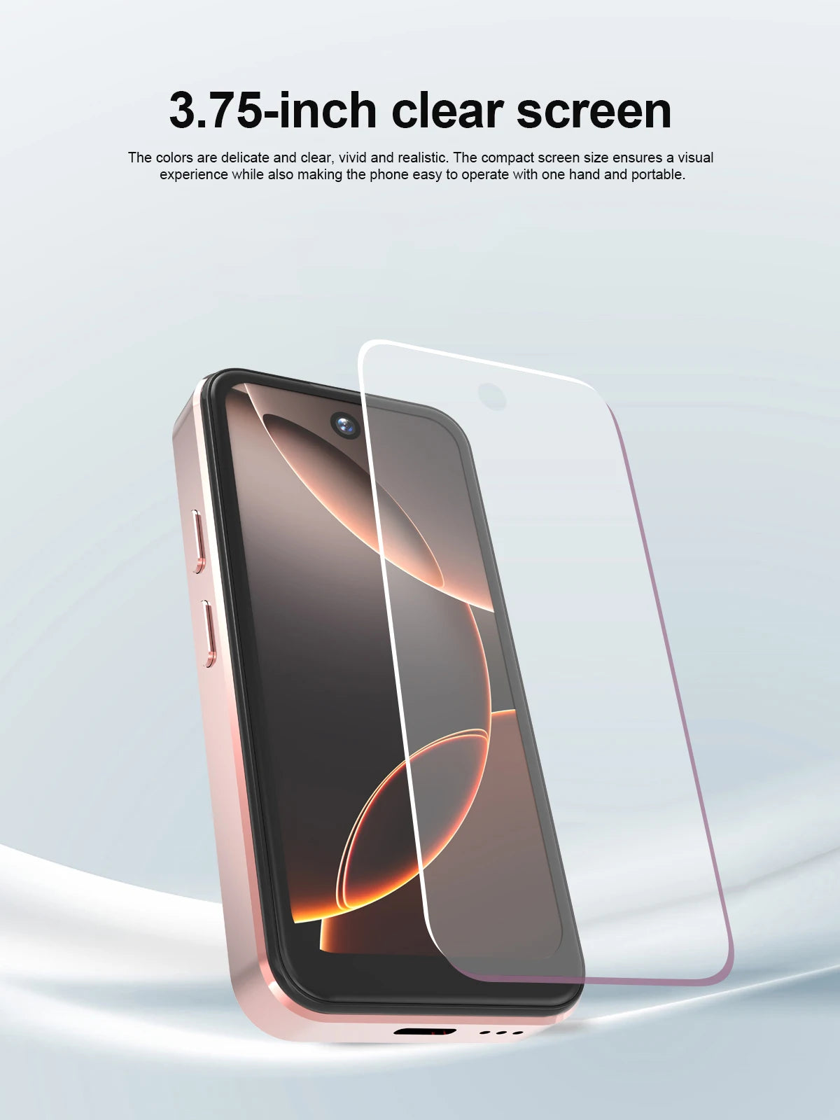 Fuffi XS16 Mini Phone 4G LTE Android10.0 Smartphone 4GB RAM 32GB ROM 4" Display 5MP Camera Dual SIM With Play Store WhatsAPP