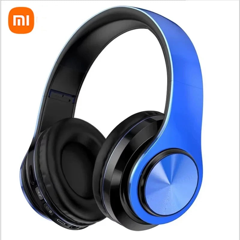 XIAOMI Bluetooth Headset Wireless Headphones Foldable HiFi Stereo Earphone With Mic Support SD Card FM For Xiaomi Iphone