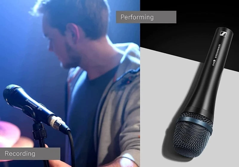 Original Sennheiser E945 Professional Wired Dynamic Supercardioid Vocal Microphone Handheld Stage Singing Karaoke Microphone