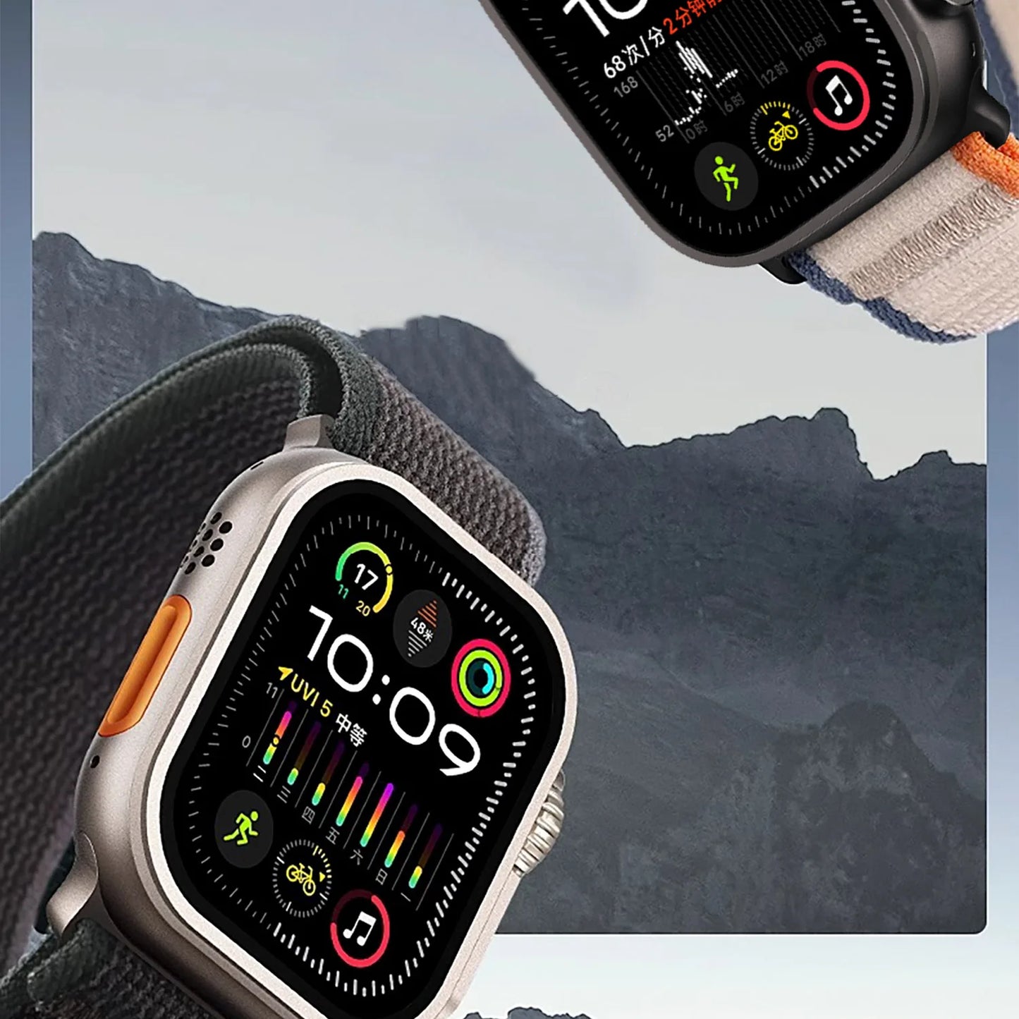 2025 New Suitable for Apple Watch  High Quality Nylon Strap Trail Loop For Watch Series 11 10 9 8 7 SE 3 Ultra 3 2 Band Iwatch